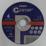 Профессиональный диск отрезной по металлу Т41-125 х 1,6 х 22,2 Cutop