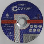 Профессиональный диск отрезной по металлу Т41-150 х 1,8 х 22,2 Cutop
