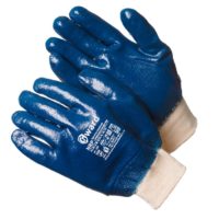 Перчатки полиэфирные нитритный облив маслобензостойкие синие в ставрополе