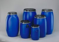 Бочка-барабан со съемным верхом 65л (синяя) в ставрополе