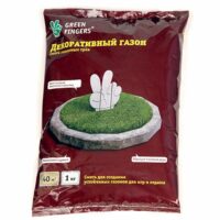 Газон Зеленый квадрат 1кг. декоративный GREEN FINGERS в ставрополе