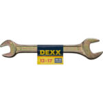 Ключ рожковый гаечный DEXX оцинкованное покрытие 13*17мм 27018-13-17 в ставрополе