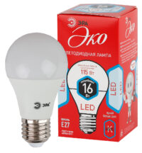 Лампа светодиодная ЗРА LED A-60-16w-840-E27 ECO в ставрополе