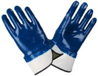 Перчатки прорезиненные маслобензостойкие синие в ставрополе